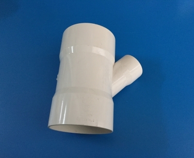 PVC 45度异径三通