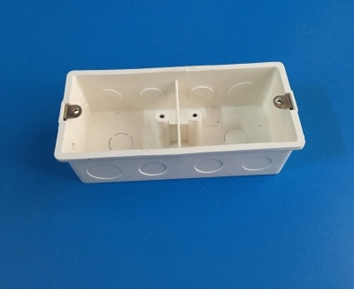 PVC 电工开关双盒