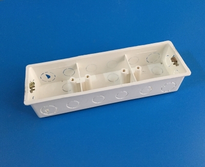 PVC 电工开关三盒